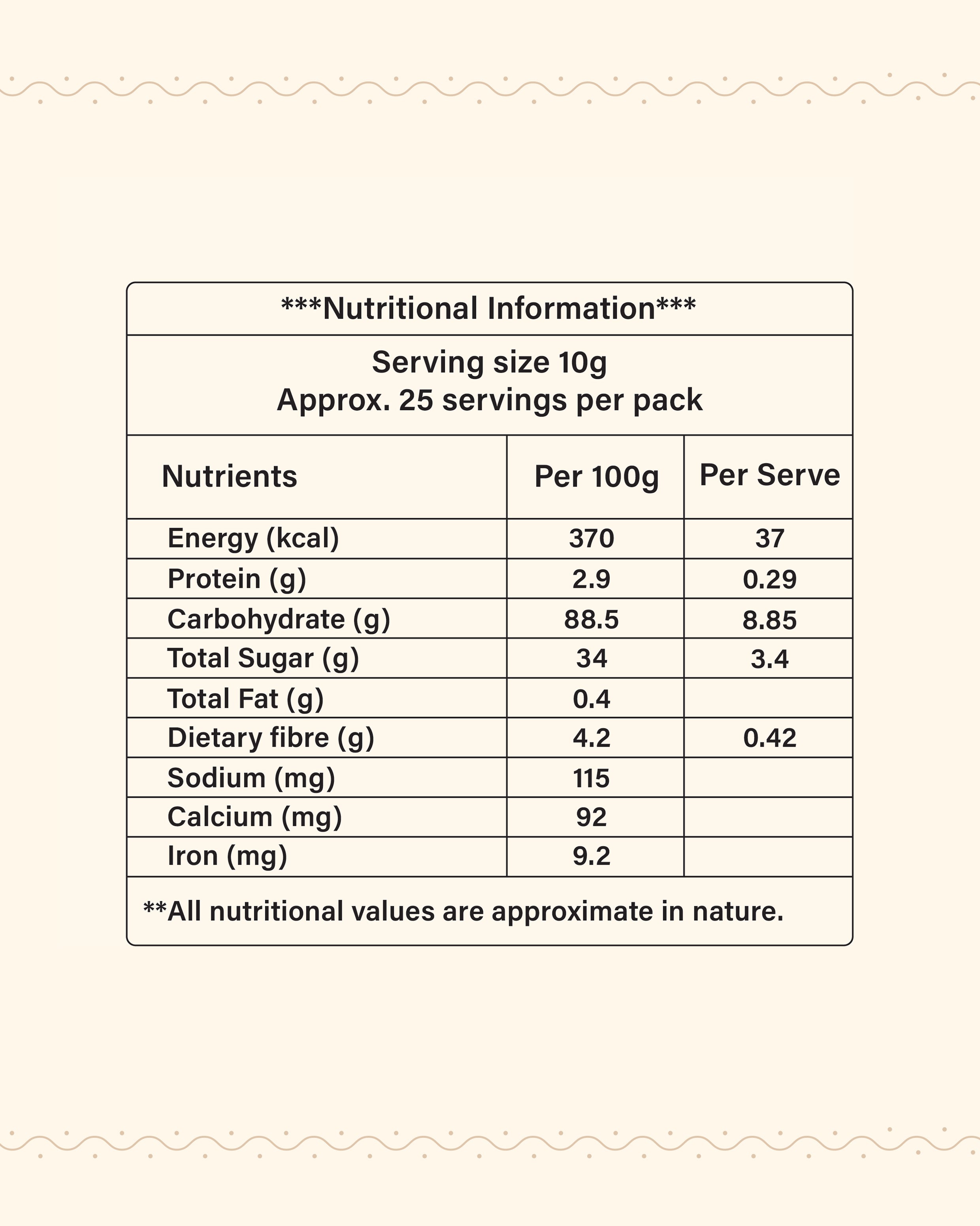 Banana Milk Mix Powder