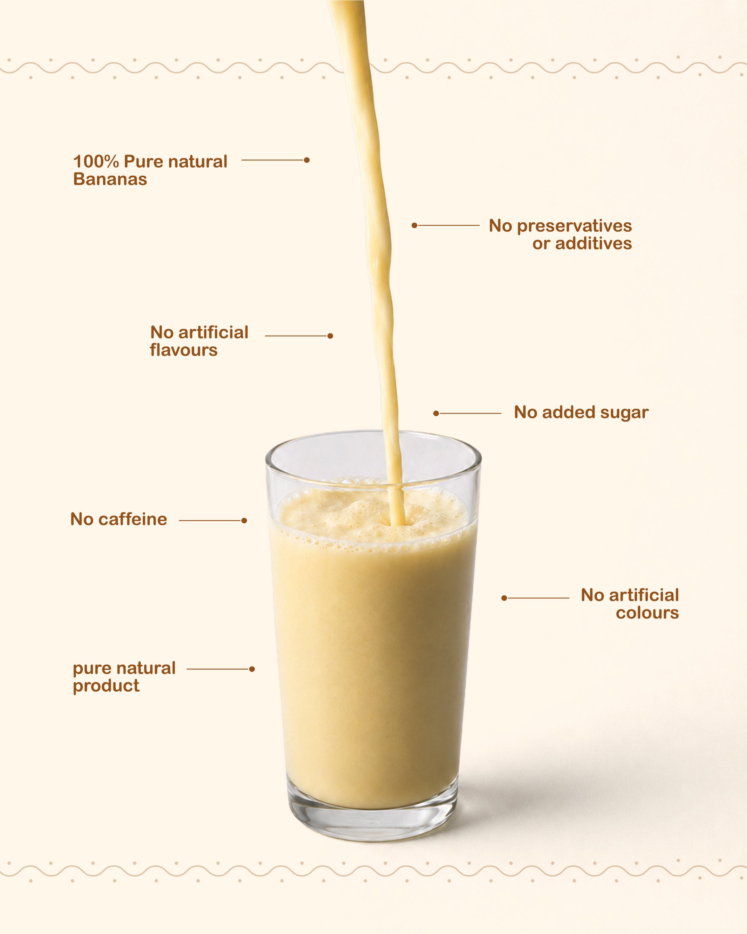 Banana Milk Mix Powder
